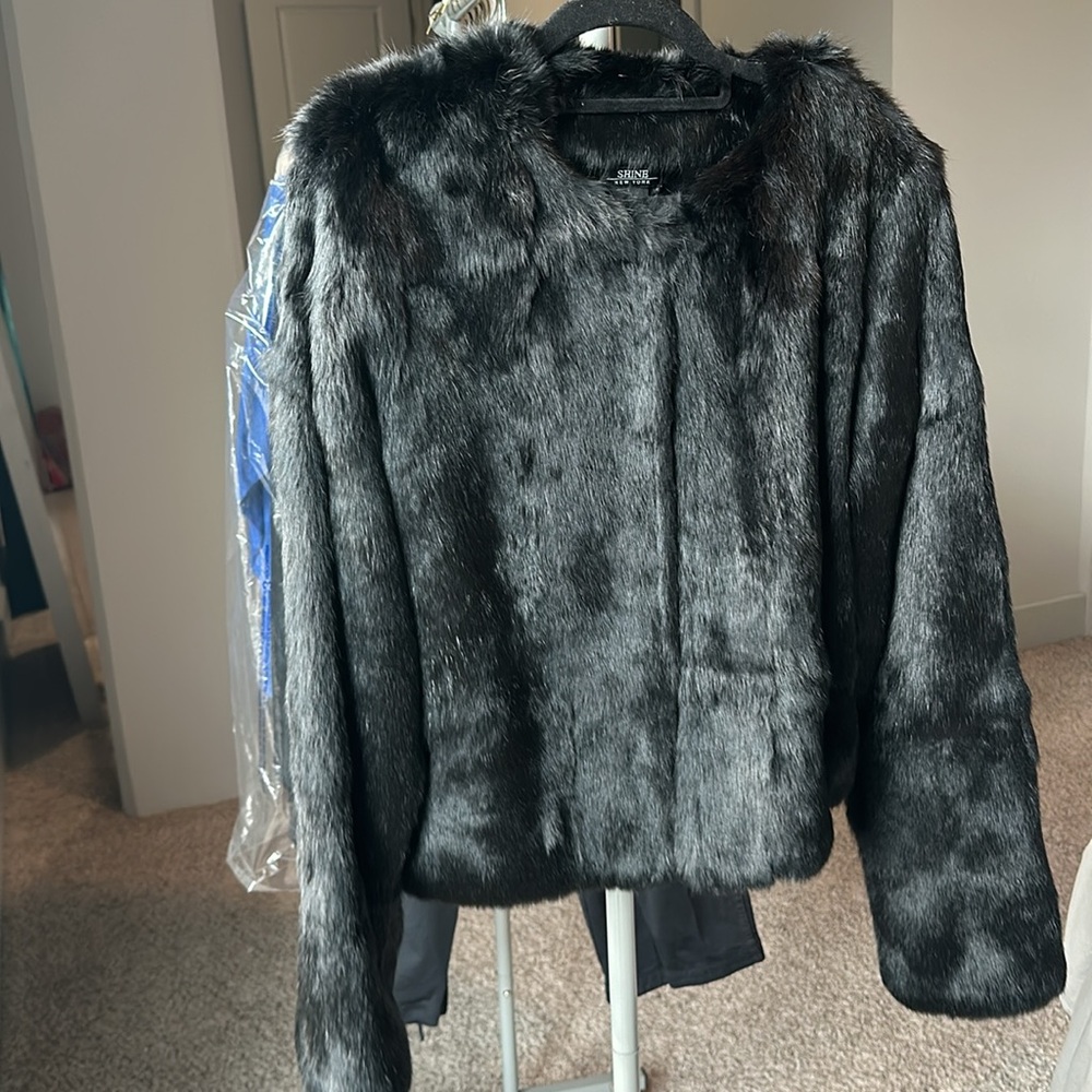 Rabbit Fur Jacket - Picture 2 of 6